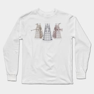Daleks! Exterminate! Long Sleeve T-Shirt